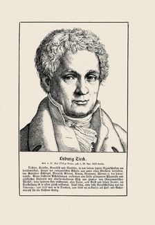 Portrait of Ludwig Tieck (1773-1853). Creator: Anonymous