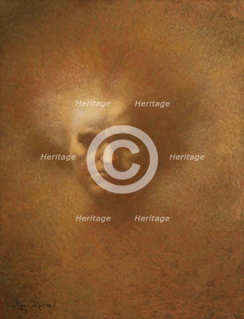 Portrait of Ludwig van Beethoven (1770-1827). Creator: Lévy-Dhurmer, Lucien (1865-1953).