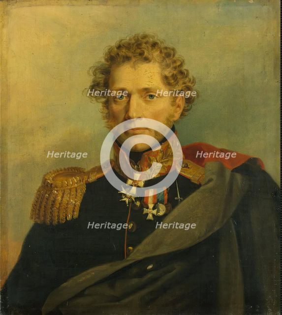 Portrait of Ludwig Wallmoden (1769-1862), 1823. Creator: Workshop of George Dawe.