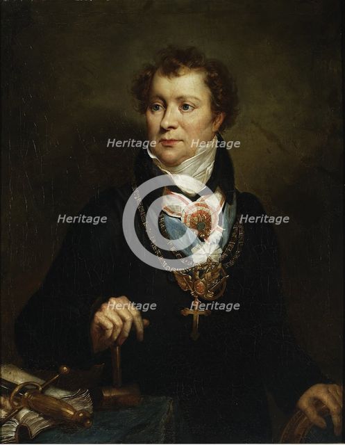 Portrait of Ludwik Osinski (1775-1838).