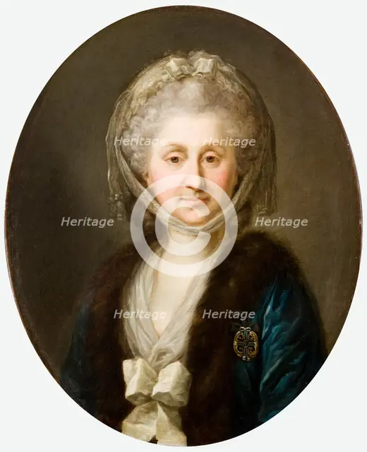 Portrait of Ludwika Zamoyska née Poniatowska, c1780. Creator: Marcello Bacciarelli.