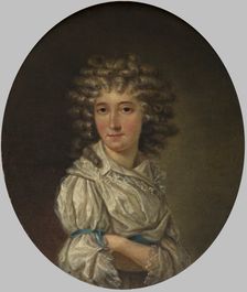 Portrait of Ludwika Sosnowska, c1775. Creator: Unknown