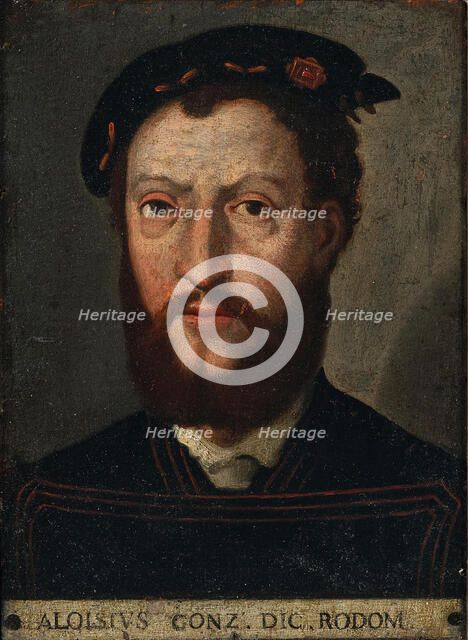 Portrait of Luigi Gonzaga "Rodomonte" (1500-1532), 16th century. Creator: Anonymous.