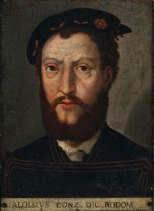 Portrait of Luigi Gonzaga "Rodomonte" (1500-1532), 16th century. Creator: Anonymous