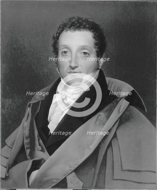 Portrait of Luigi Edouardo Rossi, Count Pellegrino, c. 1820. Creator: Jean-Auguste-Dominique Ingres.