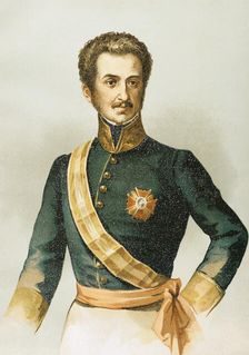 Portrait of Luis Fernández de Córdoba y Valcárcel (1798-1840), Spanish lieutenant general, 1893. Creator: Unknown