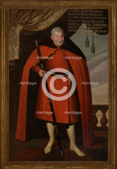 Portrait of Lukasz Opalinski (1581-1654), between 1635-1640. Creator: Unknown.