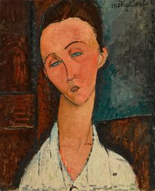 Portrait of Lunia Czechowska, c1917-1918. Creator: Modigliani, Amedeo (1884-1920)