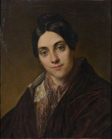 Portrait of Lyubov Kornilyevna Makovskaya