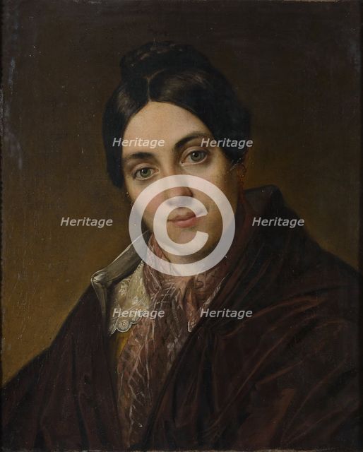 Portrait of Lyubov Kornilyevna Makovskaya.