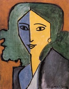 Portrait of Lydia Delectorskaya, the Artist's Secretary 1947. Creator: Henri Matisse