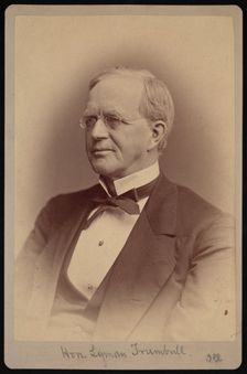 Portrait of Lyman Trumbull (1813-1896), 1877. Creator: Samuel Montague Fassett
