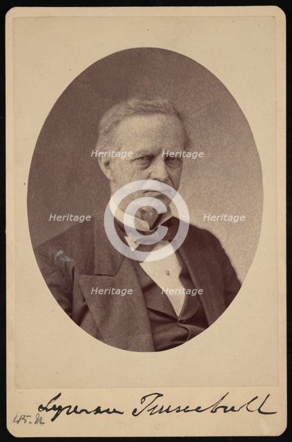 Portrait of Lyman Trumbull (1813-1896), Between 1868 and 1881. Creator: Brady's National Photographic Portrait Galleries.