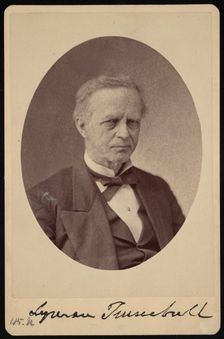 Portrait of Lyman Trumbull (1813-1896), Between 1868 and 1881. Creator: Brady's National Photographic Portrait Galleries
