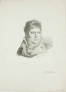 Portrait of M. Chenard, n.d. Creators: Jean Antoine Laurent, Charles-Philibert de Lasteyrie
