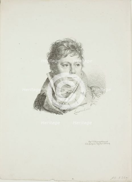 Portrait of M. Chenard, n.d. Creators: Jean Antoine Laurent, Charles-Philibert de Lasteyrie.