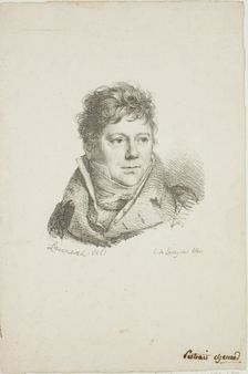 Portrait of M. Chenard, n.d. Creators: Jean Antoine Laurent, Charles-Philibert de Lasteyrie