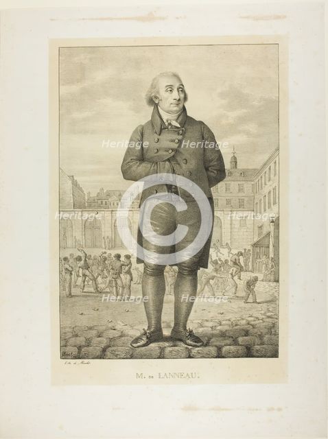 Portrait of M. de Lanneau, n.d. Creator: Jean Henri Marlet.