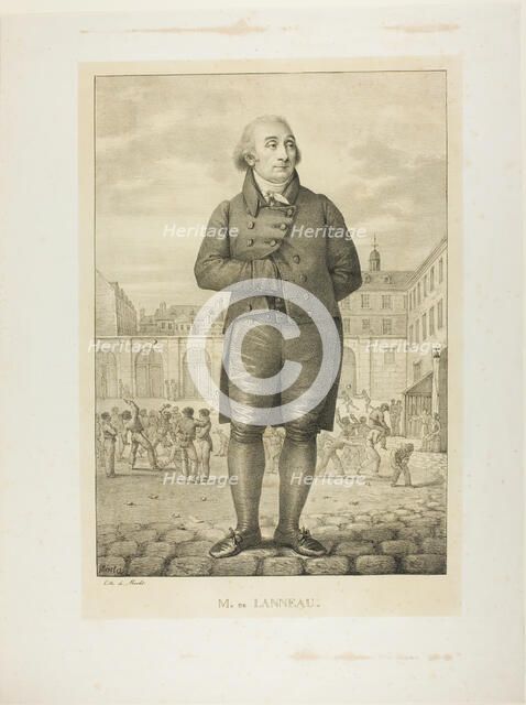 Portrait of M. de Lanneau, n.d. Creator: Jean Henri Marlet.