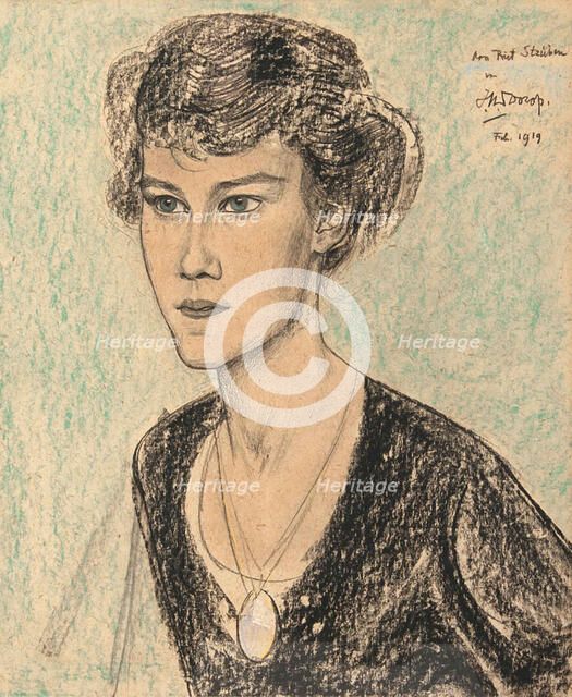 Portrait of Mme Kleijkamp-Strüben, 1919.