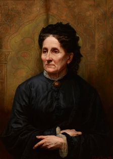 Portrait of Mother, 1885. Creator: Edward Lepszy