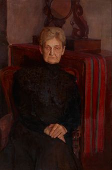 Portrait of Mother, 1909. Creator: Jerzy Karszniewicz