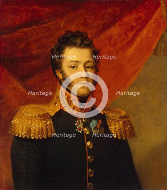 Portrait of Modest M. Okulov (1768-1812), 1823. Creators: George Dawe, Workshop of George Dawe.