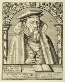 Portrait of Modestinus Pistoris (1516-1565), ca 1590