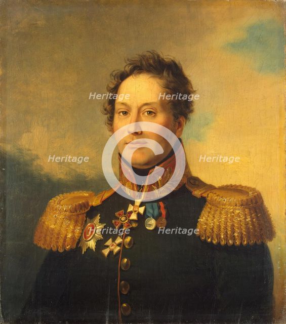 Portrait of Moisey I. Karpenko (1775-1854), 1823. Creator: Workshop of George Dawe.