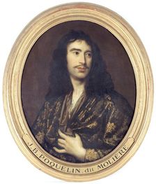 Portrait of Molière (1622-1673), dramatic author and actor, between 1801 and 1900. Creator: Unknown