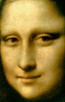 Portrait of Mona Lisa (detail), 1503-1506. Artist: Leonardo da Vinci