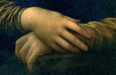 'Portrait of Mona Lisa' (detail), 1503-1506. Artist: Leonardo da Vinci