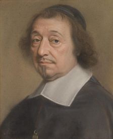 Portrait of Monseigneur Louis Doni d'Attichy, Bishop of Riez and later of Autun, 1663. Creator: Robert Nanteuil