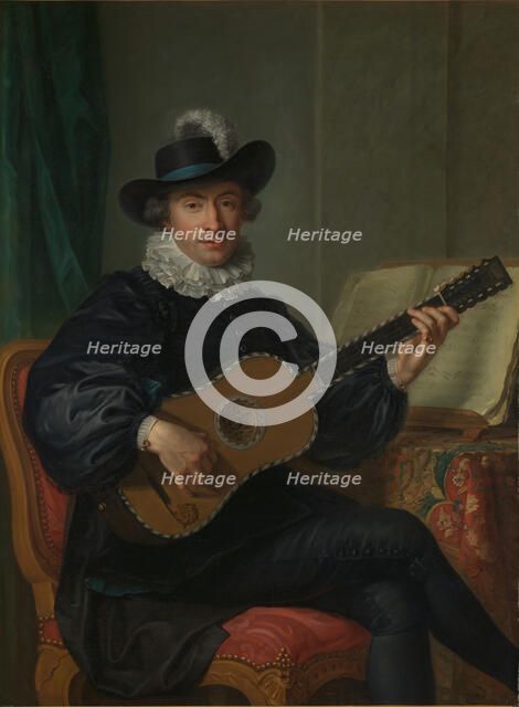 Portrait of Monsieur Aublet, ca. 1782. Creator: Guillaume Voiriot.