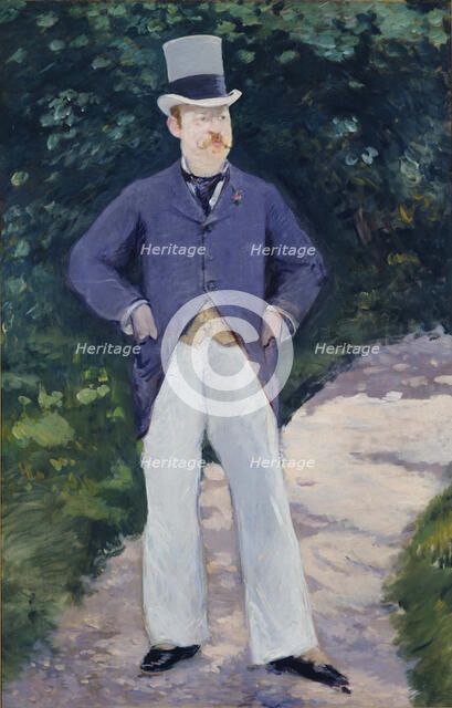 Portrait of Monsieur Brun, 1879. Artist: Manet, Édouard (1832-1883)