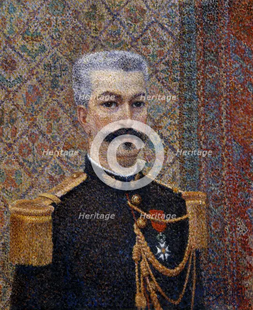 Portrait of Monsieur Pool, 1887. Creator: Albert Dubois-Pillet.