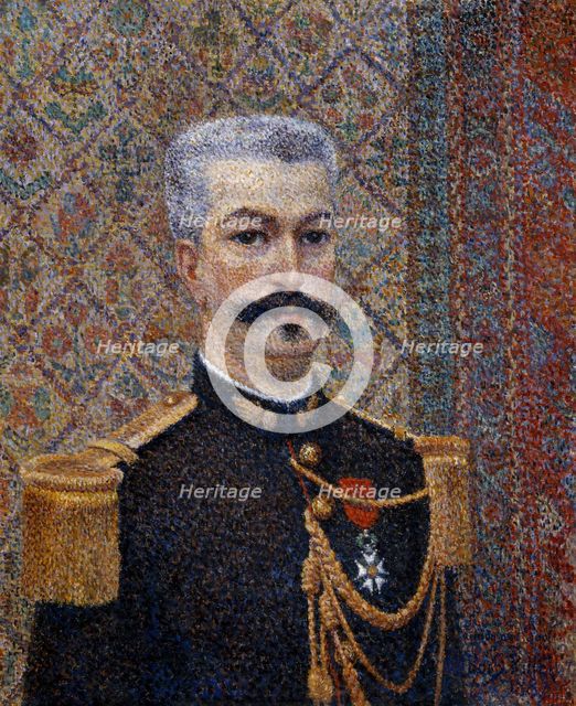 Portrait of Monsieur Pool, 1887. Creator: Albert Dubois-Pillet.