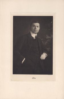 Portrait of Moritz Straus (1882-1959), 1920. Creator: Dührkoop, Rudolf (1848-1918)