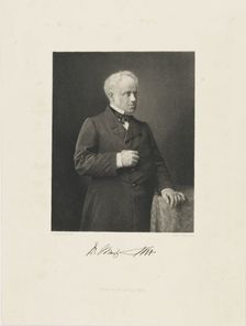 Portrait of Moritz Veit (1808-1864), ca 1860. Creator: Schieferdecker, Christian Karl August (1823-1878)