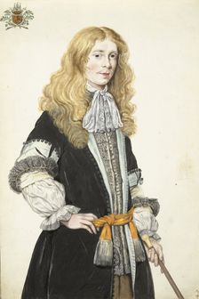 Portrait of Moses ter Borch, c.1670. Creator: Gesina ter Borch