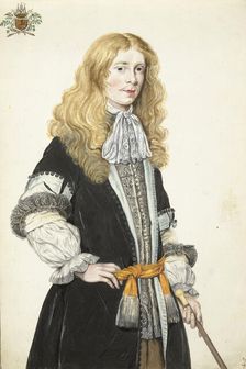 Portrait of Moses ter Borch, c.1670. Creator: Gesina ter Borch