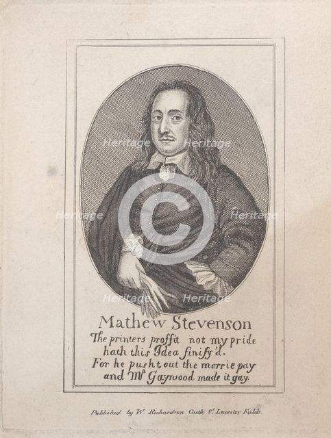 Portrait of Mathew Stevenson, late 18th-early 19th century. Creator: Unknown.