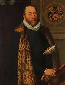 Portrait of Mattheus Augustijnsz Steyn, Councilor in the College of the Admiralty of the Northern Qu Creator: Pieter Pietersz the Younger