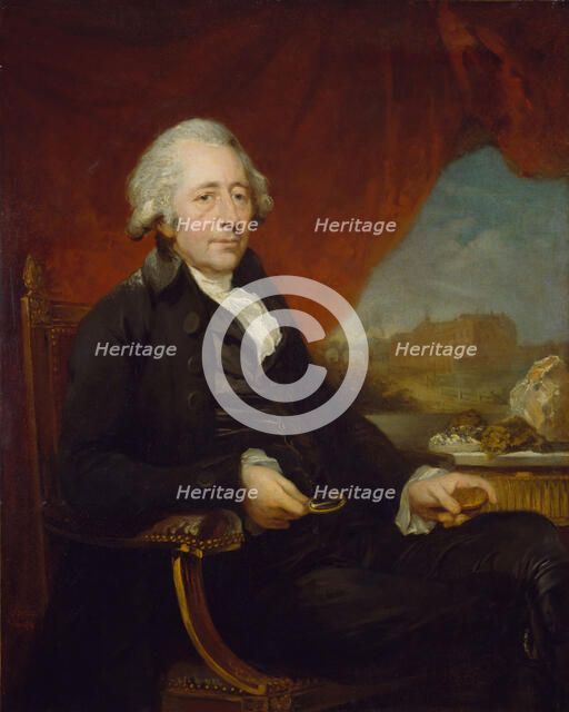 Portrait of Matthew Boulton (1728-1809), 1772. Creator: Carl Fredrik von Breda.