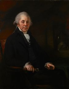 Portrait of Matthew Boulton, Holding a Mineral Sample. Creator: Sir William Beechey