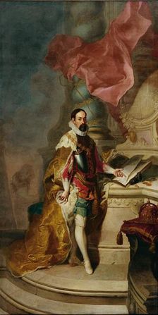 Portrait of Matthias (1557-1619), Holy Roman Emperor, ca 1760. Creator: Palko, Franz Anton (1717-1766)
