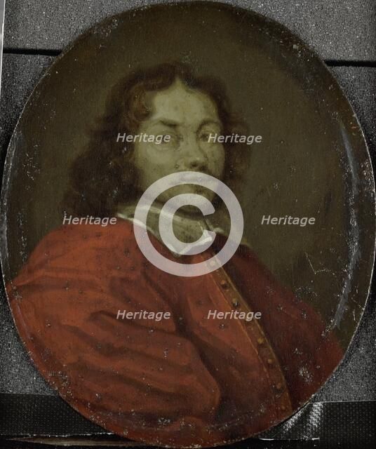 Portrait of Matthijs Gansneb, called Tengnagel, Poet in Amsterdam, 1700-1732. Creator: Arnoud van Halen.