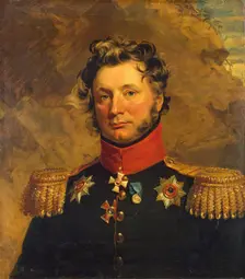 Portrait of Matvey I. von der Pahlen (1779-1863), 1822. Creator: George Dawe