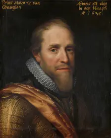 Portrait of Maurits (1567-1625), Prince of Orange, c.1609-c.1633. Creator: Workshop of Michiel Jansz van Mierevelt