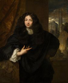 Portrait of Maurits Le Leu de Wilhem (1643- 1724), 1677. Creator: Gaspar Netscher